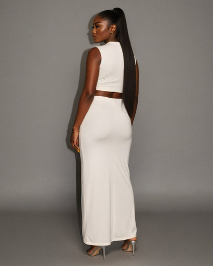 JOVANA Cutout Maxi Dress