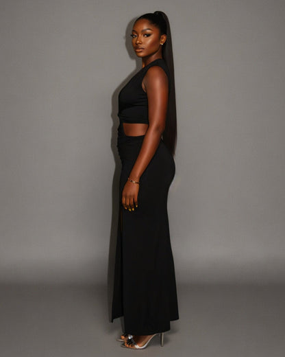 JOVANA Cutout Maxi Dress